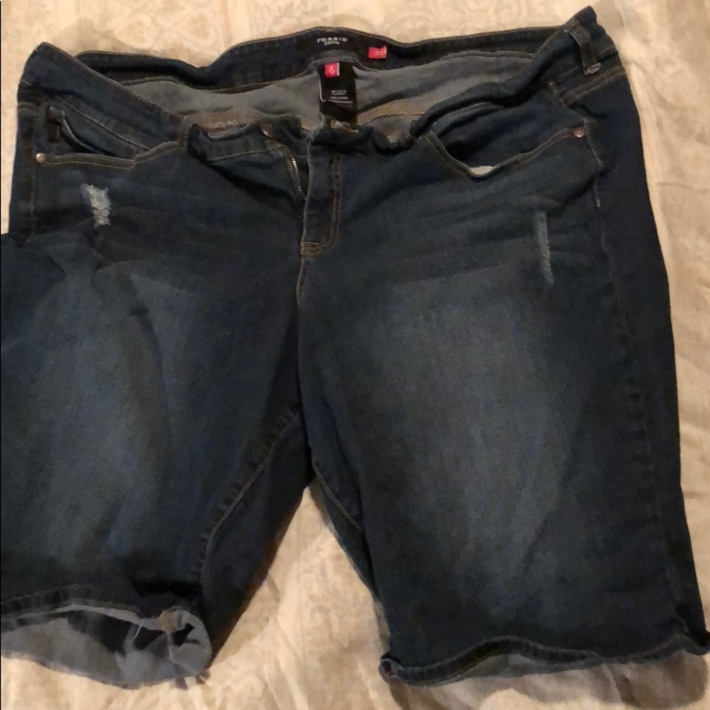 Torrid Jean shorts